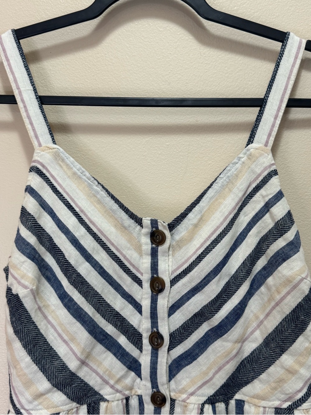 Universal Thread Linen/Rayon Button-Front Sundress - Picture 2 of 7